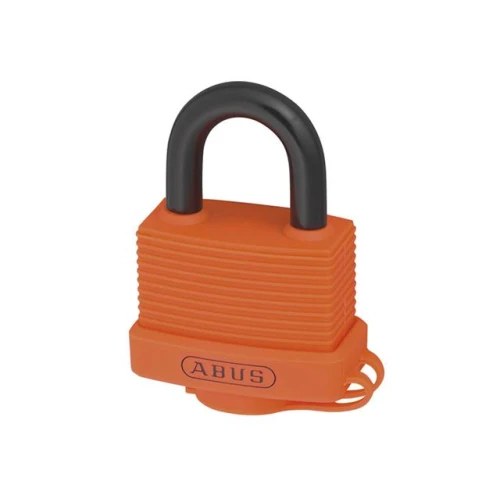 70AL/45 45mm Aluminium Padlock Orange Keyed 6401