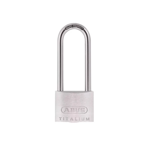 80ti/40HB40 Titalium Padlock 40mm x 40mm Long Shackle Keyed KA8012