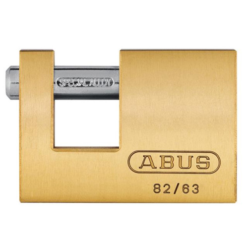 82/63 63mm Monoblock Brass Shutter Lock Keyed 8501