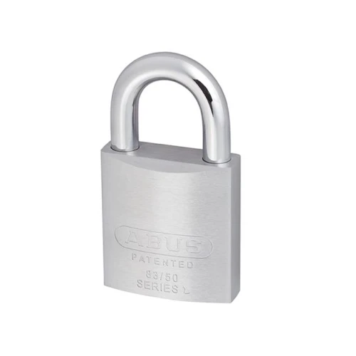 83/50 50mm Chrome Plated Brass Padlock Keyed KA2745