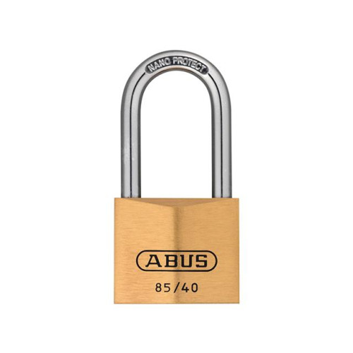 85/40 40mm HB40 Brass Padlock 40mm Long Shackle
