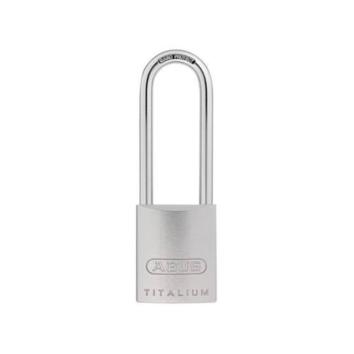 86TI/45 70mm Titalium Padlock Without Cylinder Long Shackle
