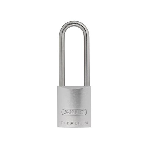 86TI/45 70mm Titalium Padlock Without Cylinder Long Stainless Steel Shackle