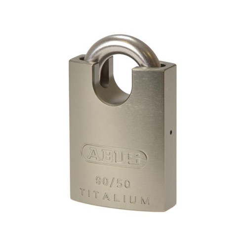 90RK/50 Titalium Padlock Close Stainless Steel Shackle Keyed KA2745
