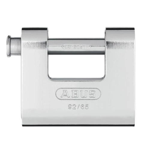 92/65 65mm Monoblock Brass Body Shutter Padlock Keyed KA8511