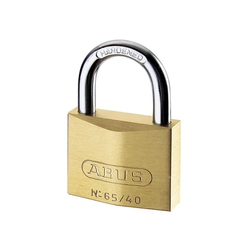 65/40 40mm Brass Padlock Quad Pack 35127