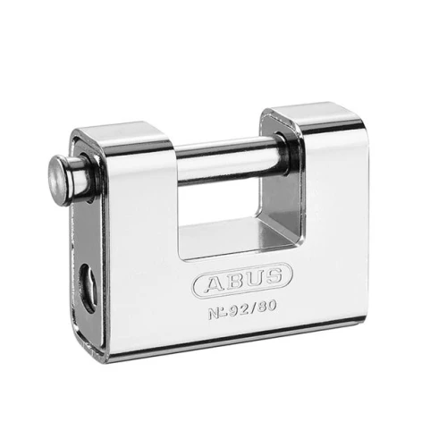 92/65 65mm Monoblock Brass Body Shutter Padlock Carded