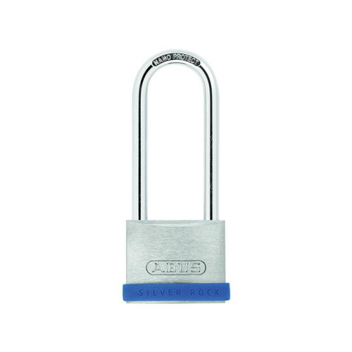 40mm Silver Rockâ„¢ 5 Padlock Long Shackle 63mm Keyed Alike