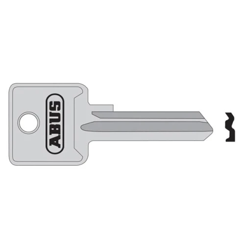 85/50 50mm +60 Left Hand Key Blank