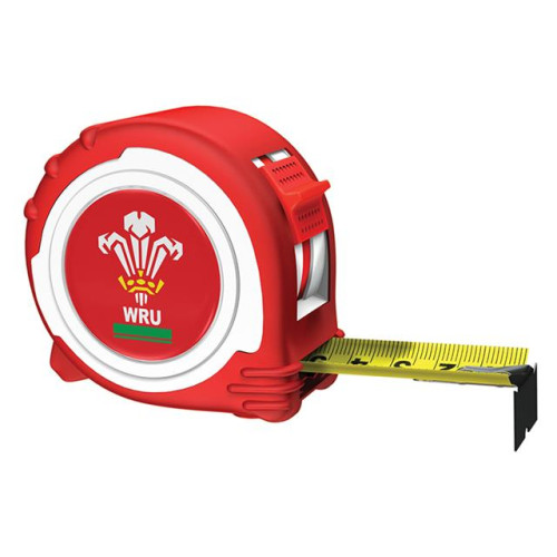 Official Welsh Rugby Tape Red / White 5m/16ft