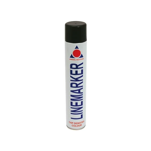 0906 Line Marking Spray Paint Black 750ml