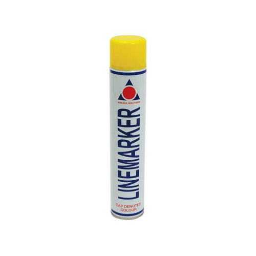 0900 Line Marking Spray Paint Yellow 750ml