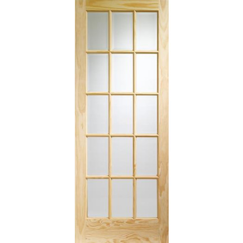 Internal Clear Pine SA77 with Clear Glass (15 Light)