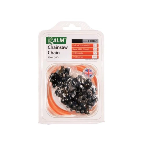CH040 Chainsaw Chain 3/8in x 40 links - Fits 25cm Bars