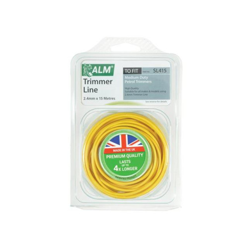 SL415 Medium-Duty Petrol Trimmer Line 2.4mm x 15m