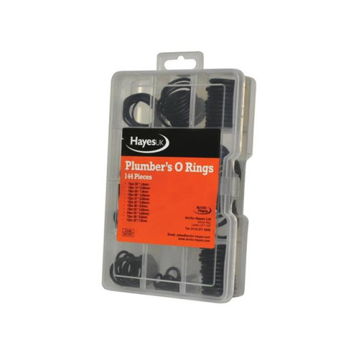 Arctic Hayes Plumber's O-Ring Kit, 144 Piece