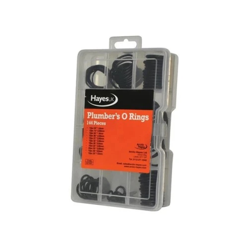 Arctic Hayes Plumber's O-Ring Kit, 144 Piece