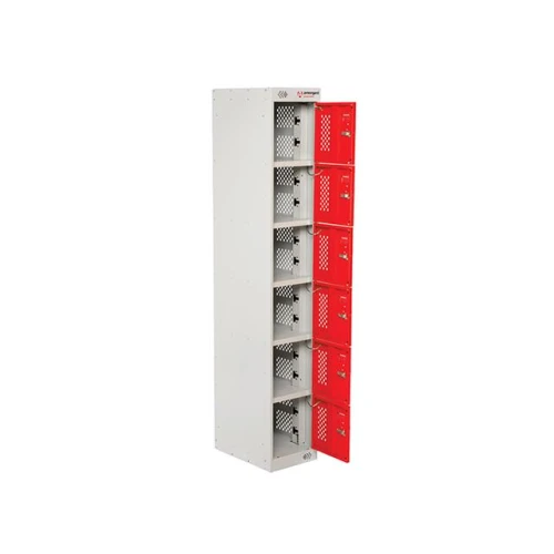 PowerStation&acirc;&cent; 6 Door Charging Locker 300 x 450 x 1800mm