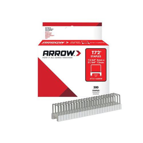 T72HW Insulated Staples Box 300 5mm x 12mm