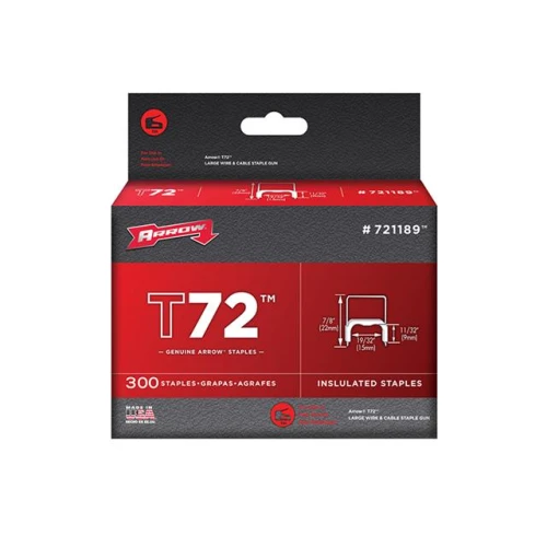 T72 Insulated Staples Box 300 9mm X 15mm