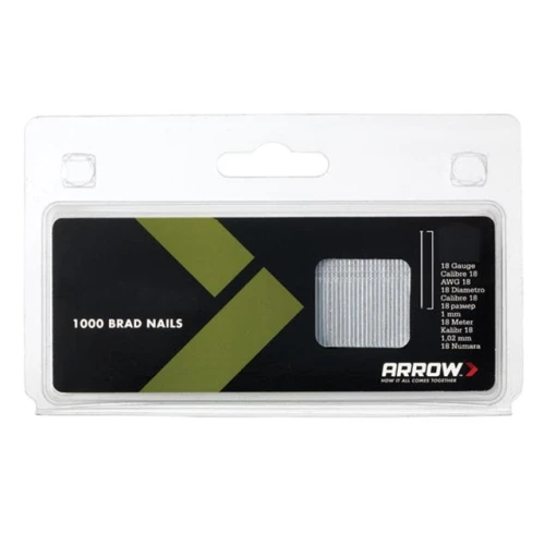 BN1832 Brad Nails Box 1000 50mm 18g