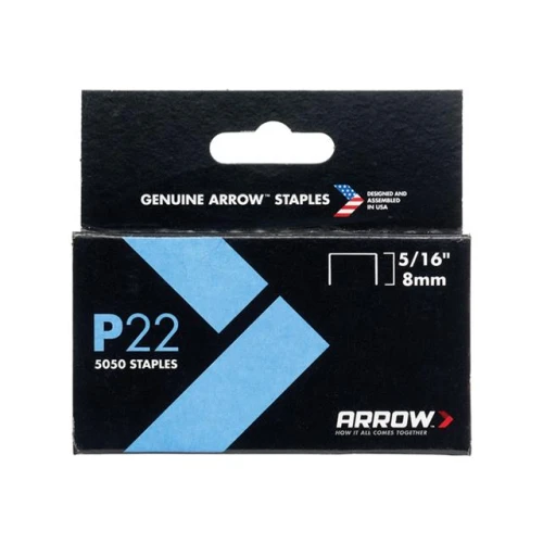 P22 Staples Box 5000 8mm - 5/16in