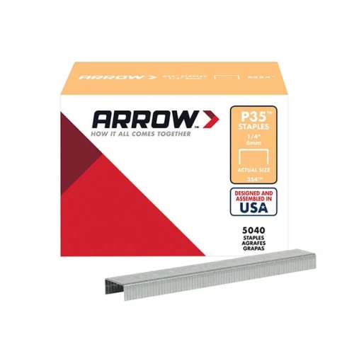 P35 Staples Box 5000 - 6mm - 1/4in