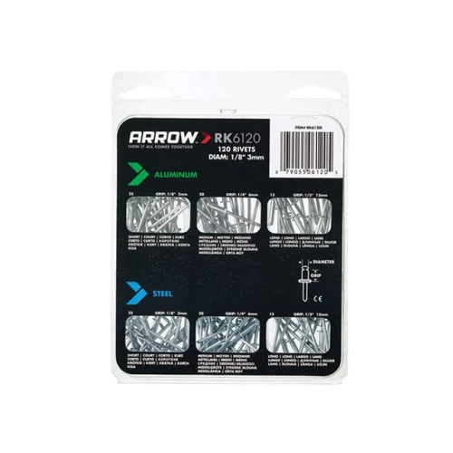 RK6120 Multi Rivet Pack