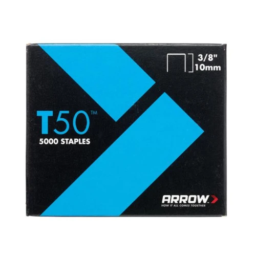 T50 Staples Box 5000 10mm - 3/8in