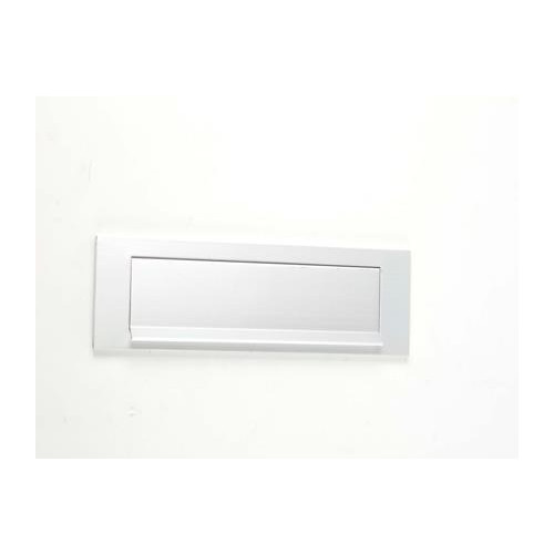 Aluminium Rear Fix Letter Plate