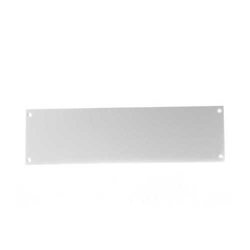 Aluminium finger Plate (1 per Card) 12"x3" SAA