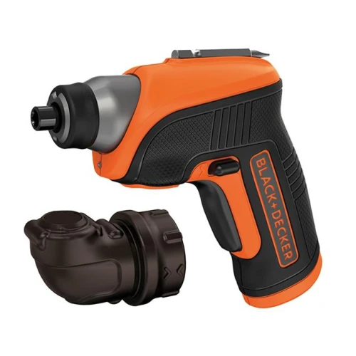 Black & Decker CS3652LC Cordless Screwdriver & Right Angle Attachment 3.6 Volt Li-Ion