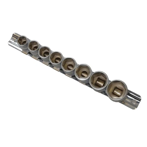 Blue Spot Tools Sockets On Rail 8 Piece 3/8In Drive