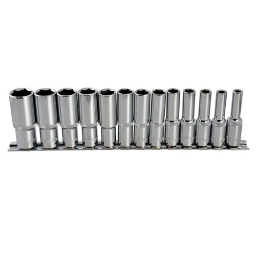 Blue Spot Tools Deep Socket Set of 13 Metric 3/8in Square Drive