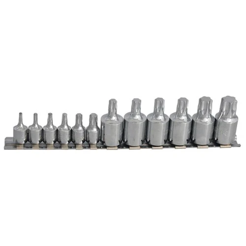 Blue Spot Tools Torx Socket Set of 12 1/4 & 3/8in Square Drive