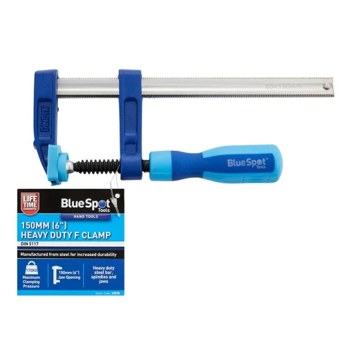 Bluespot Heavy-Duty F-Clamp 50 x 150mm