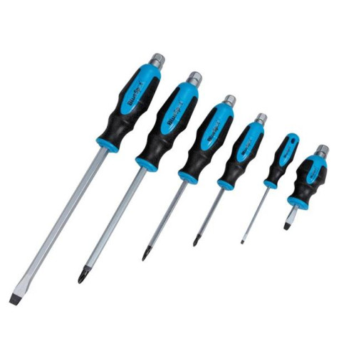 Blue Spot Tools 6PCE Hex Bolster Screwdriver Set