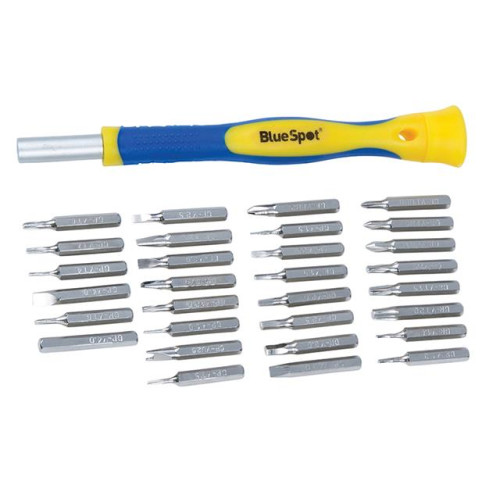 Blue Spot Tools Precision Driver Set 31 Piece