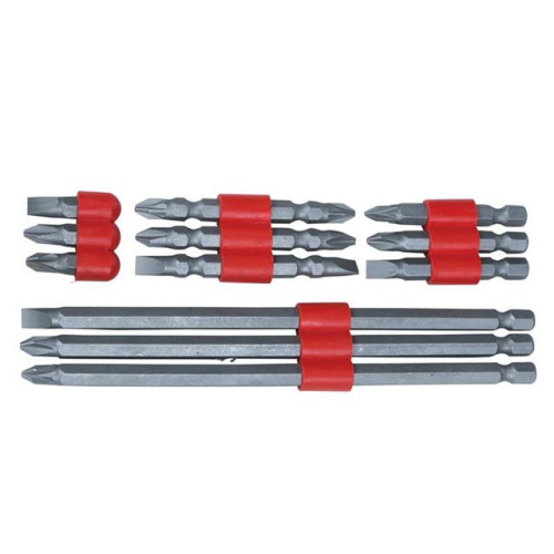 Blue Spot Tools Power Bit Set Std / Long 12 Piece