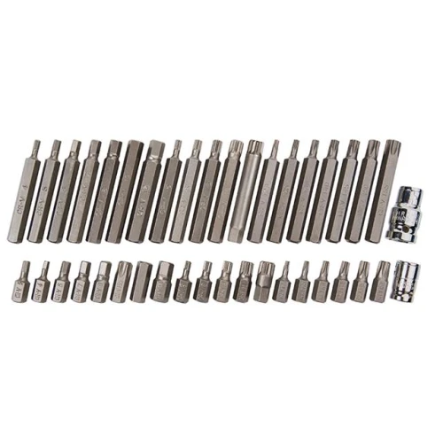Blue Spot Tools Mixed Hex Spline & TORX Bit Set 40 Piece