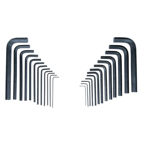 Blue Spot Tools Hex Key Set Pouch 25 Piece Metric & Imperial