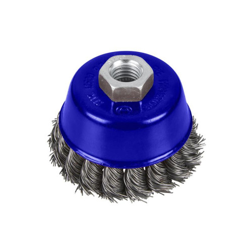 Bluespot Twist Knot Cup Brush 75mm M14 X 2