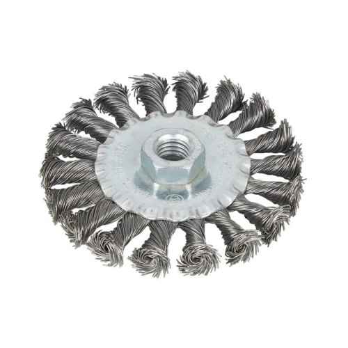 Bluespot Flat Twist Knot Wire Wheel 100mm M14 X 2