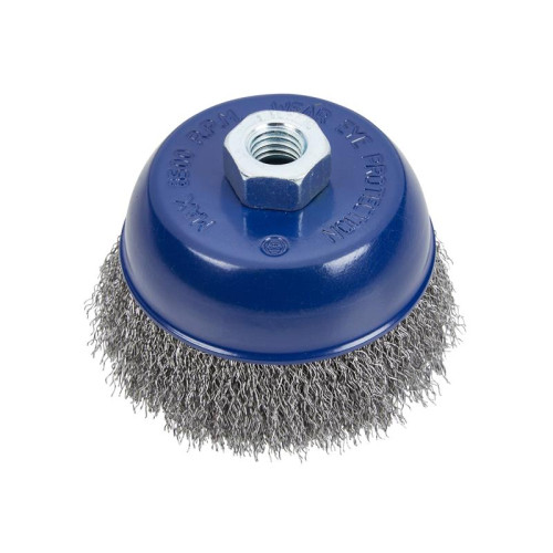 Bluespot Steel Wire Cup Brush 100mm M14 X 2