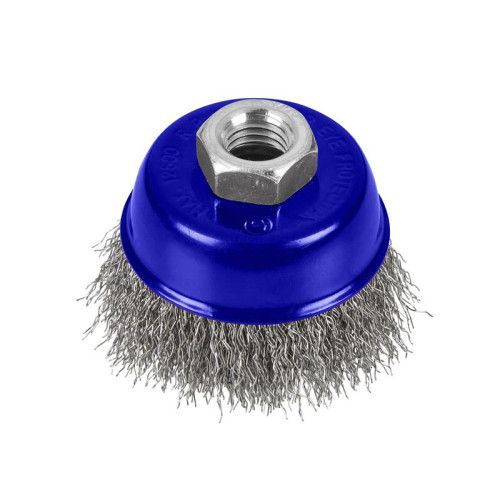 Bluespot Steel Wire Cup Brush 65mm M14 X 2
