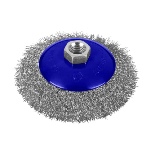 Bluespot Steel Bevel Wire Cup Brush 115mm M14 X 2