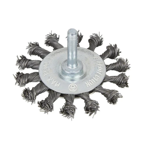 Bluespot Flat Twist Knot Wire Wheel 75mm