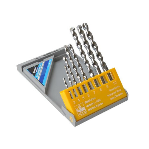Blue Spot Tools Masonry Drill Set 8 Piece