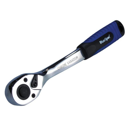Blue Spot Tools Soft Grip Ratchet 72 Teeth 1/2in Drive