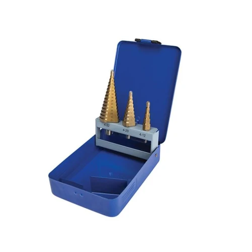 Blue Spot Tools Step Drill Set 4-32mm 3 Piece